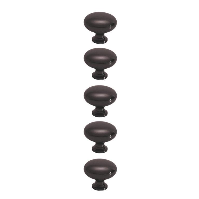 ROCO Small Base Drawer Knob Matt Black 32mm ( 5 Pack ) - Premium Hardware from ROCO - Just R 123! Shop now at Securadeal