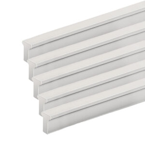 ROCO T Strip Cupboard Handle Brushed Nickel 600mm ( 5 Pack ) - Premium Hardware from ROCO - Just R 580! Shop now at Securadeal