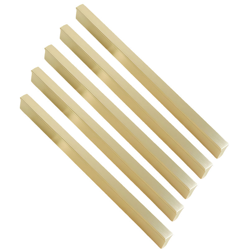 ROCO T Strip Cupboard Handle Brushed Brass 600mm ( 5 Pack ) - Premium Hardware from ROCO - Just R 550! Shop now at Securadeal