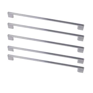 ROCO Neptune Aluminium Cupboard Handle Brushed Nickel 96mm ( 5 Pack ) - Premium Hardware from ROCO - Just R 117! Shop now at Securadeal