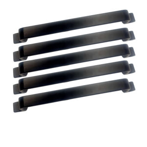 ROCO Flat D Cupboard Handle Matt Black 160mm ( 5 Pack ) - Premium Hardware from ROCO - Just R 370! Shop now at Securadeal