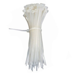 RUWAG Cable Ties White 4.9mm x 197mm ( Pack of 100 ) - Premium Hardware from Ruwag - Just R 69! Shop now at Securadeal