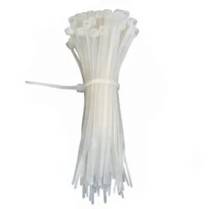 RUWAG Cable Ties White 4.9mm x 197mm ( Pack of 100 ) - Premium Hardware from Ruwag - Just R 69! Shop now at Securadeal