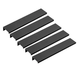 ROCO Cupboard  and Drawer Handle Cover Matt Black 96mm ( 5 Pack ) - Premium Hardware from ROCO - Just R 70! Shop now at Securadeal