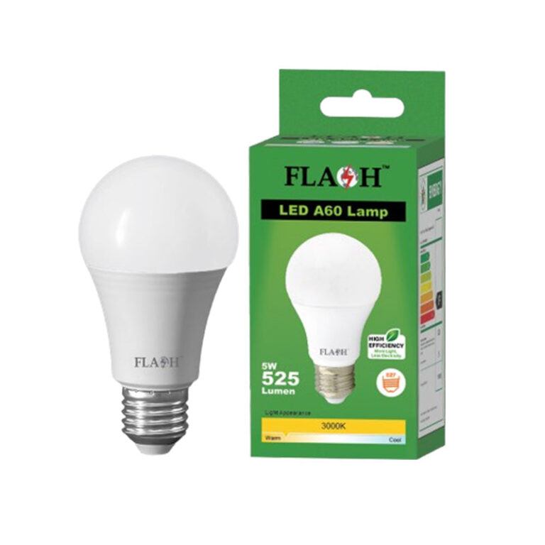 FLASH LED High Efficiency All Purpose Light Bulb 5W A60 Lamp E27 (10 pack) - Premium Light Bulbs from FLASH - Just R 194! Shop now at Securadeal