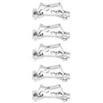 Roco 180 Degree 4 Hole Base Plated Cupboard Hinge  5 Pack    Premium Hardware from Roco   Just R 170 Shop Now at Securadeal