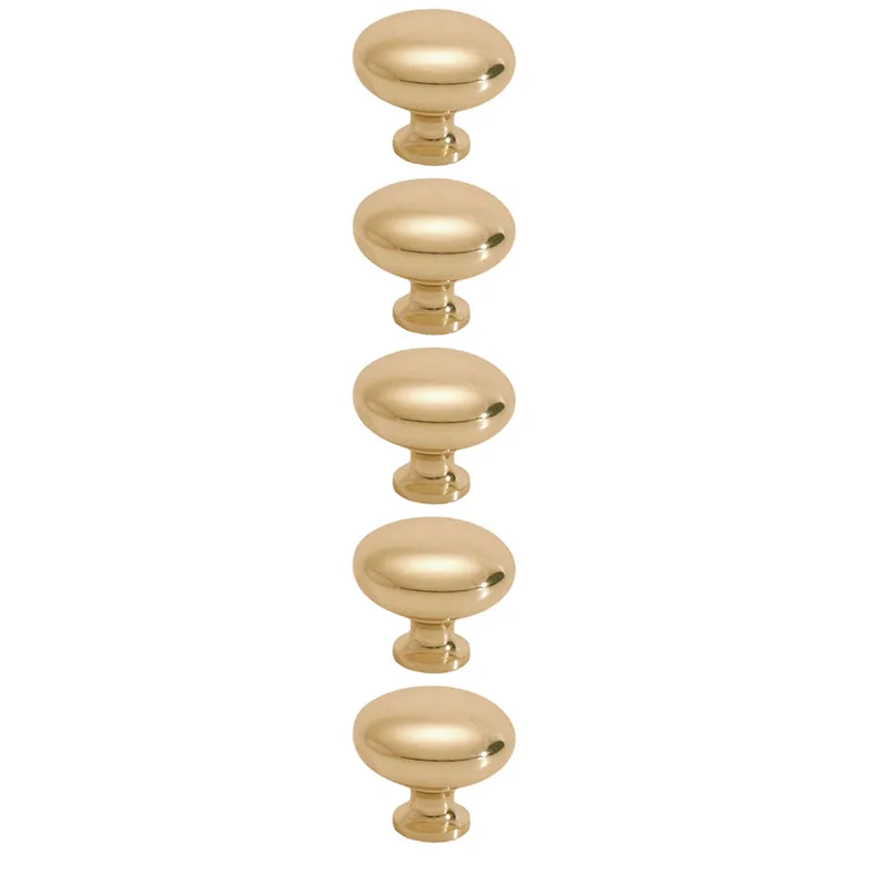Untitled-1_9bd37a40-9c87-4ba3-997f-daa0db285b6a | Securadeal Roco Small Base Drawer Knob Brass Plated 32mm 5 Pack Premium Drawer Knobs from Roco