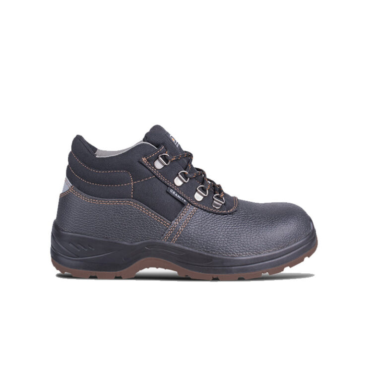 DOT Safety Boot Granite Oil And Acid Steel Toe Black SABS - Premium Safety Boots from DOT Footwear - Just R 567.94! Shop now at Securadeal