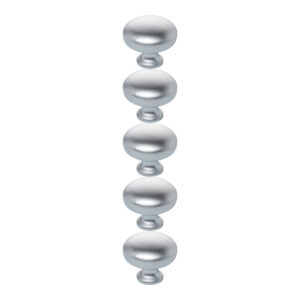 ROCO Small Base Drawer Knob Matt Chrome 32mm ( 5 Pack ) - Premium Hardware from ROCO - Just R 123! Shop now at Securadeal