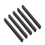 Untitled-1_aef7a6cc-b05a-4495-a1f3-b8a5651ee963 | Securadeal Roco T Strip Cupboard Handle Brushed Matt Black 1100mm 5 Pack Premium Handles from Roco