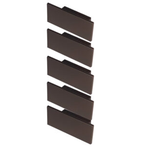 ROCO Tile Drawer Knob Dark Grey 32mm ( 5 Pack ) - Premium Hardware from ROCO - Just R 280! Shop now at Securadeal