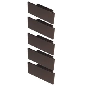 ROCO Tile Drawer Knob Dark Grey 32mm ( 5 Pack ) - Premium Hardware from ROCO - Just R 280! Shop now at Securadeal
