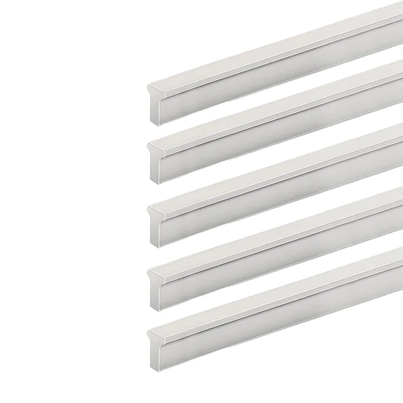 Untitled-1_b631e656-cca4-442e-ab37-532e6c2a043e | Securadeal Roco T Strip Cupboard Handle Brushed Nickel 150mm 5 Pack Premium Hardware from Roco Just R 217 Shop Now at Securadeal