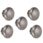 Untitled-1_b8fa9266-45aa-463d-8d96-3ca60d5e6c3f | Securadeal Roco Lite Mushroom Drawer Knob Pewter 30mm 5 Pack Premium Hardware from Roco Just R 100 Shop Now at Securadeal