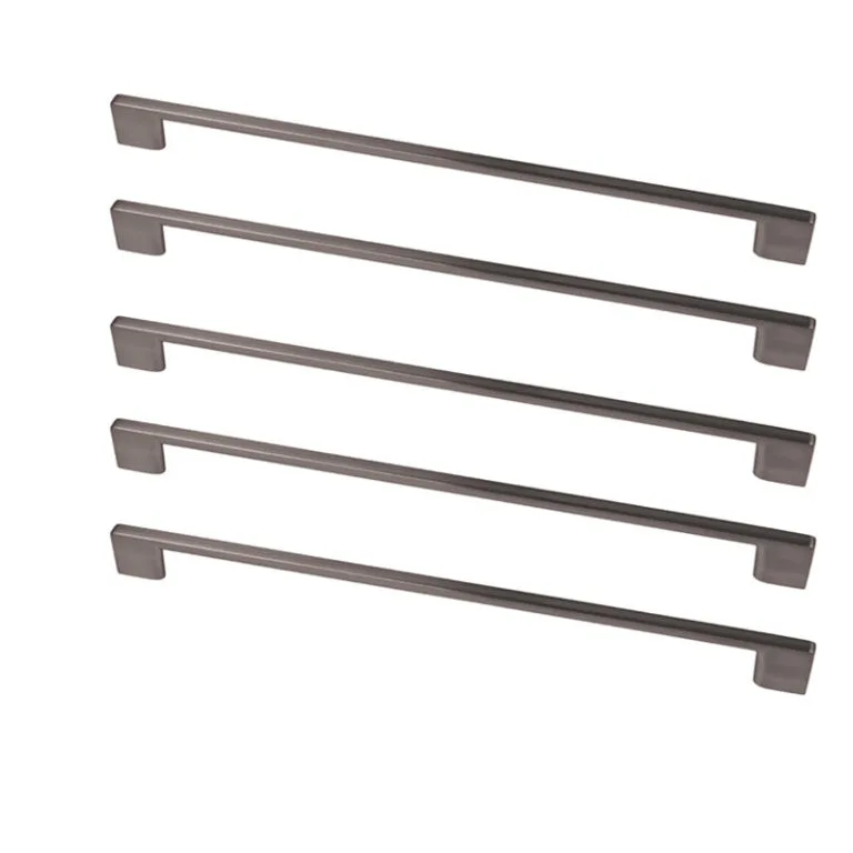 ROCO Neptune Aluminium Cupboard Handle Dark Grey 128mm ( 5 Pack ) - Premium Hardware from ROCO - Just R 145! Shop now at Securadeal