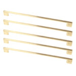 Untitled-1_bcca6ab6-8654-4cae-9264-cecaf62eda61 | Securadeal Roco Neptune Aluminium Cupboard Handle Brushed Brass 192mm 5 Pack Premium Hardware from Roco Just R 158 Shop Now at Securadeal