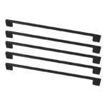Untitled-1_ccf9977b-ce4d-4dfa-9344-eb5433cd96ab | Securadeal Roco Neptune Aluminium Cupboard Handle Matt Black 128mm 5 Pack Premium Handles from Roco