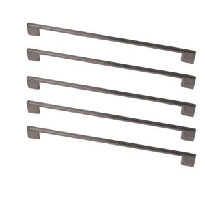 ROCO Neptune Aluminium Cupboard Handle Dark Grey 192mm ( 5 Pack ) - Premium Hardware from ROCO - Just R 158! Shop now at Securadeal
