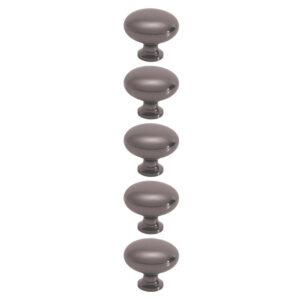 ROCO Small Base Drawer Knob Black Nickel 32mm ( 5 Pack ) - Premium Hardware from ROCO - Just R 123! Shop now at Securadeal