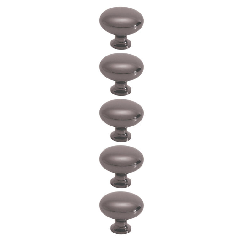 ROCO Small Base Drawer Knob Black Nickel 32mm ( 5 Pack ) - Premium Hardware from ROCO - Just R 123! Shop now at Securadeal