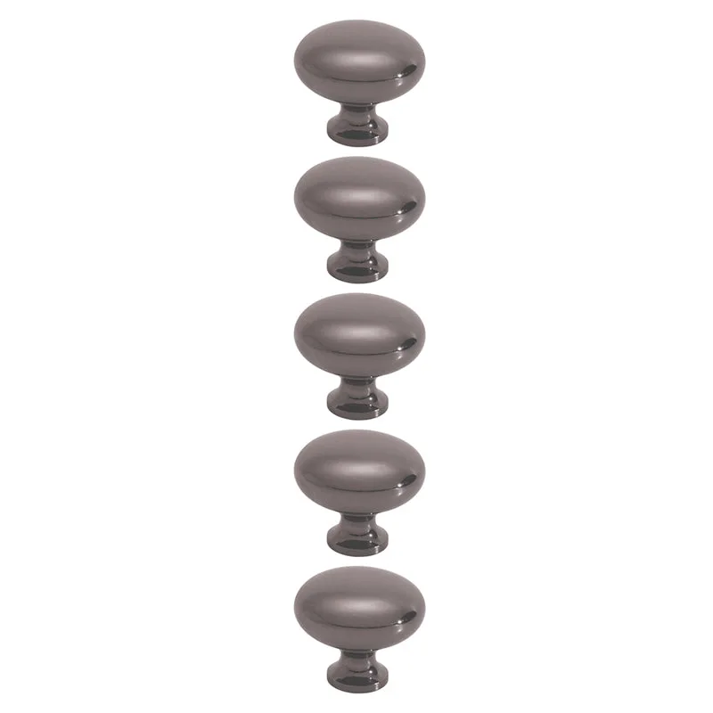 Untitled-1_dad71dc1-be92-473b-802c-555a6b40e3a0 | Securadeal Roco Small Base Drawer Knob Black Nickel 32mm 5 Pack Premium Drawer Knobs from Roco
