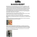 Bakkie Buddy Premium Loading Bay Separator  Organizer Black Powder Coated 1500mm   Premium Vehicle Storage from Bakkie Buddy   Just R 2695 Shop Now at Securadeal