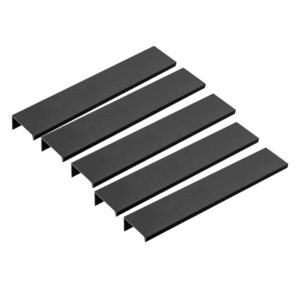ROCO Cupboard Handle Cover Matt Black 288mm ( 5 Pack ) - Premium Hardware from ROCO - Just R 190! Shop now at Securadeal