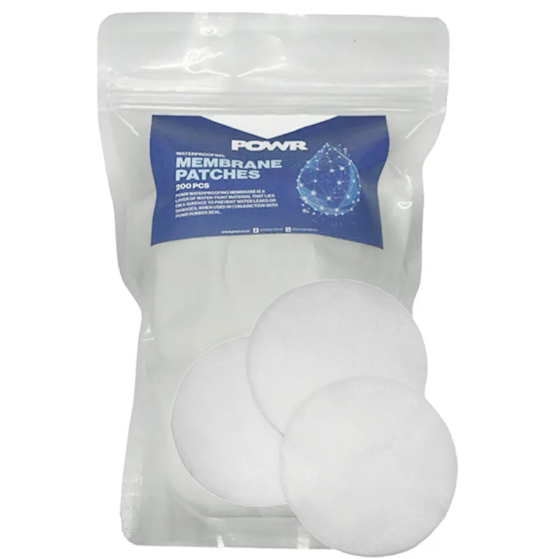 POWR Membrane Patches Premium Grade 200 Piece - Premium Tape from POWR - Just R 123! Shop now at Securadeal