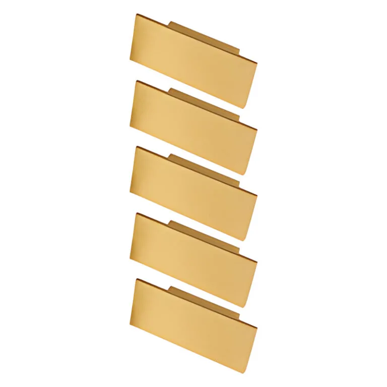 ROCO Tile Drawer Knob Brushed Brass 32mm ( 5 Pack ) - Premium Hardware from ROCO - Just R 280! Shop now at Securadeal