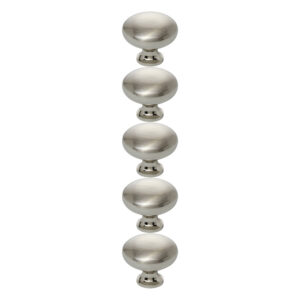 ROCO Small Base Drawer Knob Satin Chrome 32mm ( 5 Pack ) - Premium Hardware from ROCO - Just R 123! Shop now at Securadeal