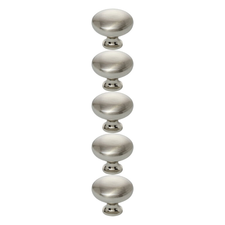 ROCO Small Base Drawer Knob Satin Chrome 32mm ( 5 Pack ) - Premium Hardware from ROCO - Just R 123! Shop now at Securadeal