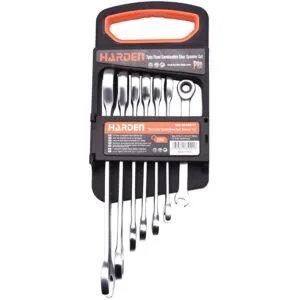 HARDEN 7 Piece Fixed Combination Gear Spanner Set - Premium Hardware from HARDEN - Just R 819! Shop now at Securadeal