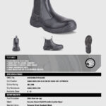 Dot Safety Chelsea Contractors Steel Toe Boot Black   Premium Safety Boots from Dot Footwear   Just R 540 Shop Now at Securadeal