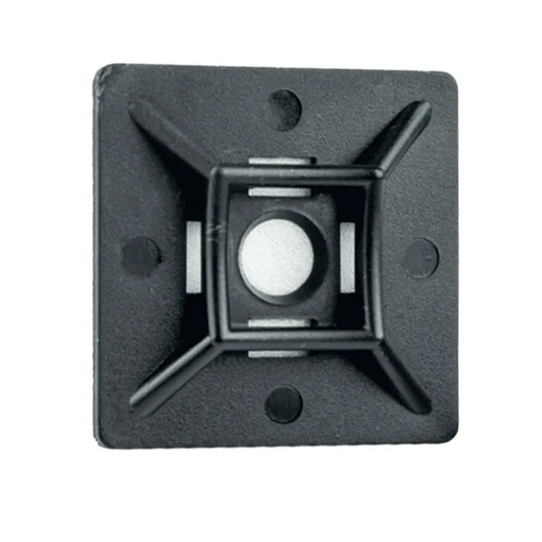 RUWAG Mount Pad Cable Ties Black 28mm x 28mm ( Pack of 10 ) - Premium Hardware from Ruwag - Just R 23! Shop now at Securadeal