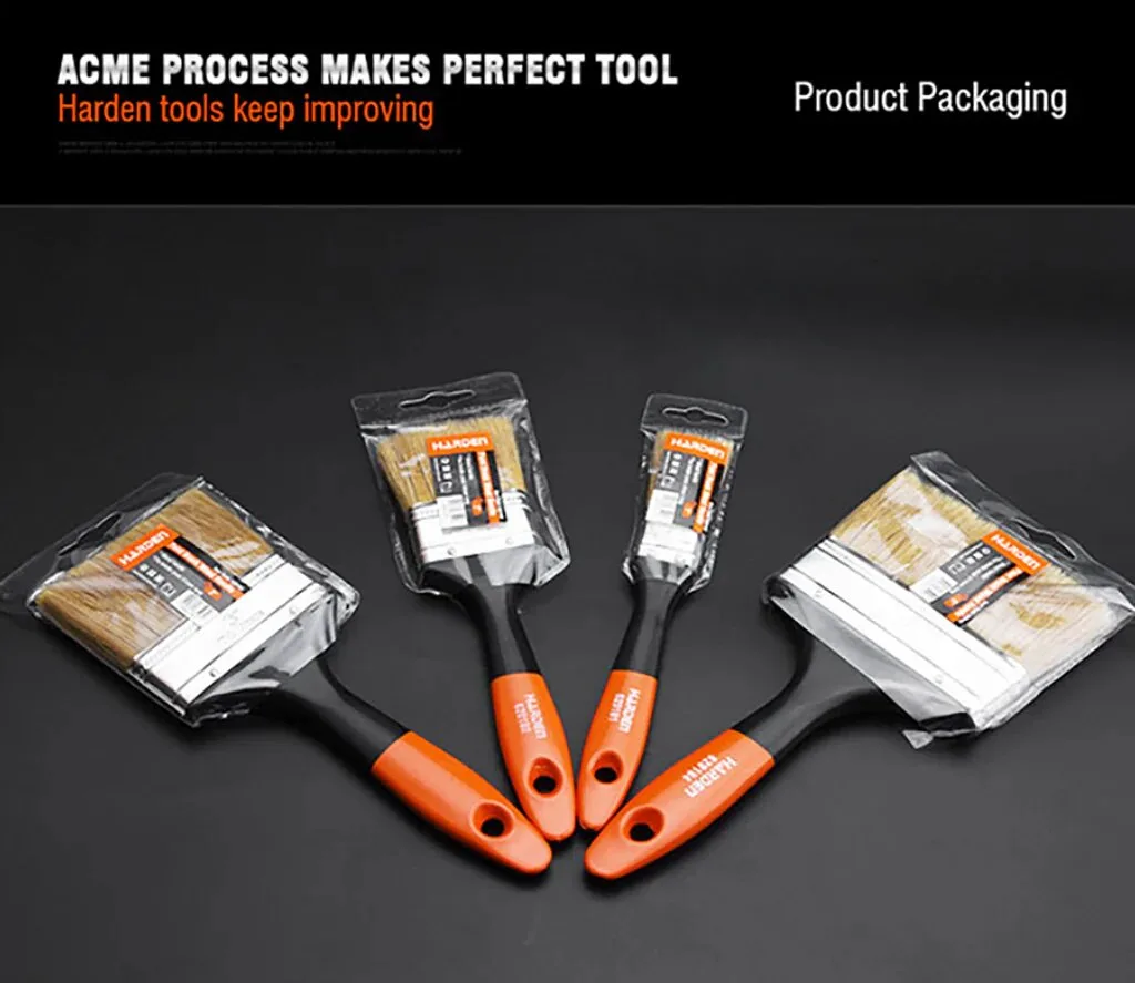 Harden 1 Paint Brush Plastic Handle   Premium Cleaning  Household from Harden