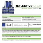V022ReflectiveSolidVestBlue_page-0001 | Securadeal Pioneer Safety Vests Reflective Zip Id Pocket Rblue Premium Safety Ppe from Pioneer Safety
