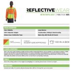 V025ReflectiveMetroTrafficJacket_page-0001 | Securadeal Pioneer Safety Jacket Reflective Long Sleeve 2 Tone Premium Clothing from Pioneer Safety Just R 151 Shop Now at Securadeal