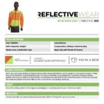Pioneer Safety Jacket Reflective Long Sleeve 2 Tone   Premium Safety Ppe from Pioneer Safety
