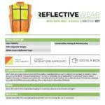 Pioneer Safety Jacket Reflective Sleeveless 2 Tone   Premium Safety Ppe from Pioneer Safety
