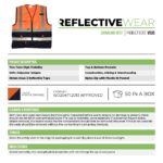V035ReflectiveSignalingVest_page-0001 | Securadeal Pioneer Safety Vests Signaling with Zip Id Pocket Orangenavy Premium Clothing from Pioneer Safety Just R 176 Shop Now at Securadeal