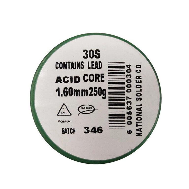 NASCO Solder Acid Core Reel 1.6mm 250g - Premium soldering from Nasco - Just R 187! Shop now at Securadeal