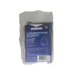Powr Rubber Seal Waterproofing Kit All Purpose Charcoal 1 Litre   Premium Paint  Decorating from Powr