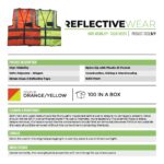 YReflectiveSolidVest-1_1__page-0001_8d5e15e1-fead-4add-9378-bf8bb5e15971 | Securadeal Pioneer Safety Vest Reflective Fluorescent Orange Zip Pocket Medium Premium Clothing from Pioneer Safety Just R 50 Shop Now at Securadeal