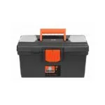 big-jim-toolbox-stackable-black-42cm-securadeal | Securadeal Big Jim Toolbox Stackable Black 42cm Premium Storage Workshop from Big Jim