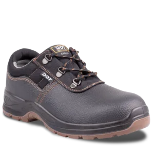 DOT Cobalt Safety Shoe Oil/Acid Steel Toe Black