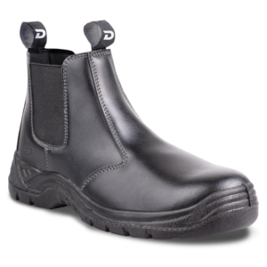 dot-contractor-chelsea | Securadeal Dot Safety Chelsea Contractors Steel Toe Boot Black Premium Safety Ppe from Dot