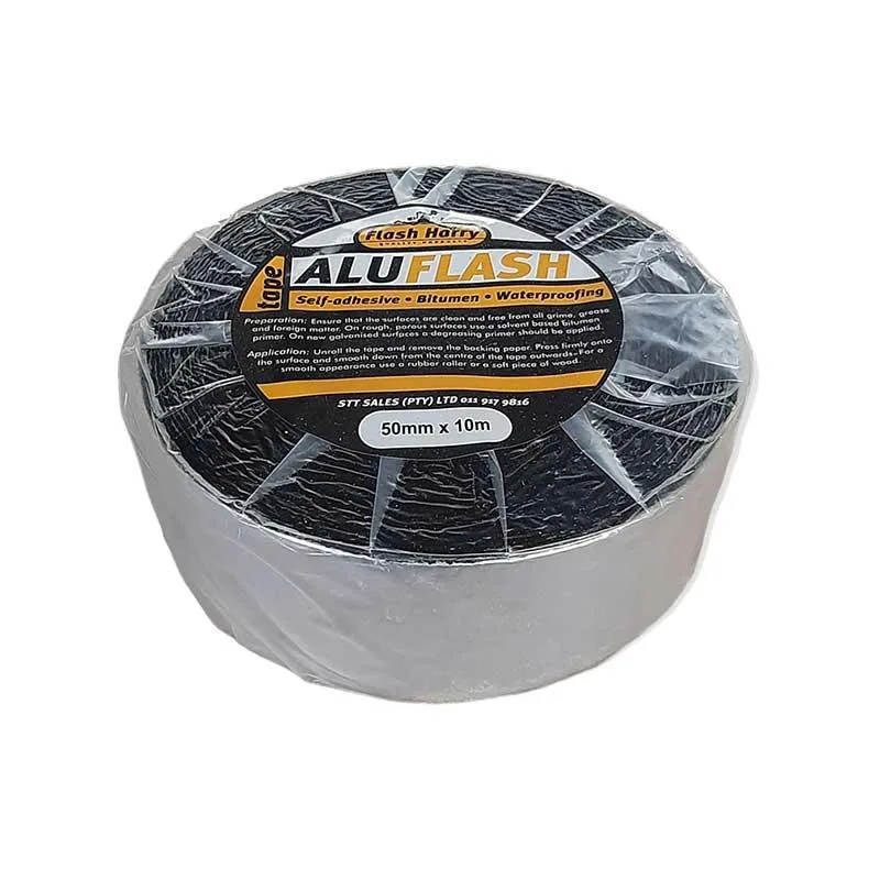 flash-harry-flashing-aluminiumbitumen-tape-50mm-x-10mt-securadeal | Securadeal Flash Harry Flashing Aluminiumbitumen Tape 50mm X 10mt Premium Tape from Flash Harry Just R 172 Shop Now at Securadeal