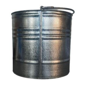 Galvanised Builders Bucket 9 Litre   Premium Cleaning Products from Securadeal   Just R 141 Shop Now at Securadeal