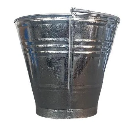 galvanised-household-bucket-17-litre-securadeal | Securadeal Galvanized Household Bucket 17 Litre Premium Garden Outdoor from Securadeal