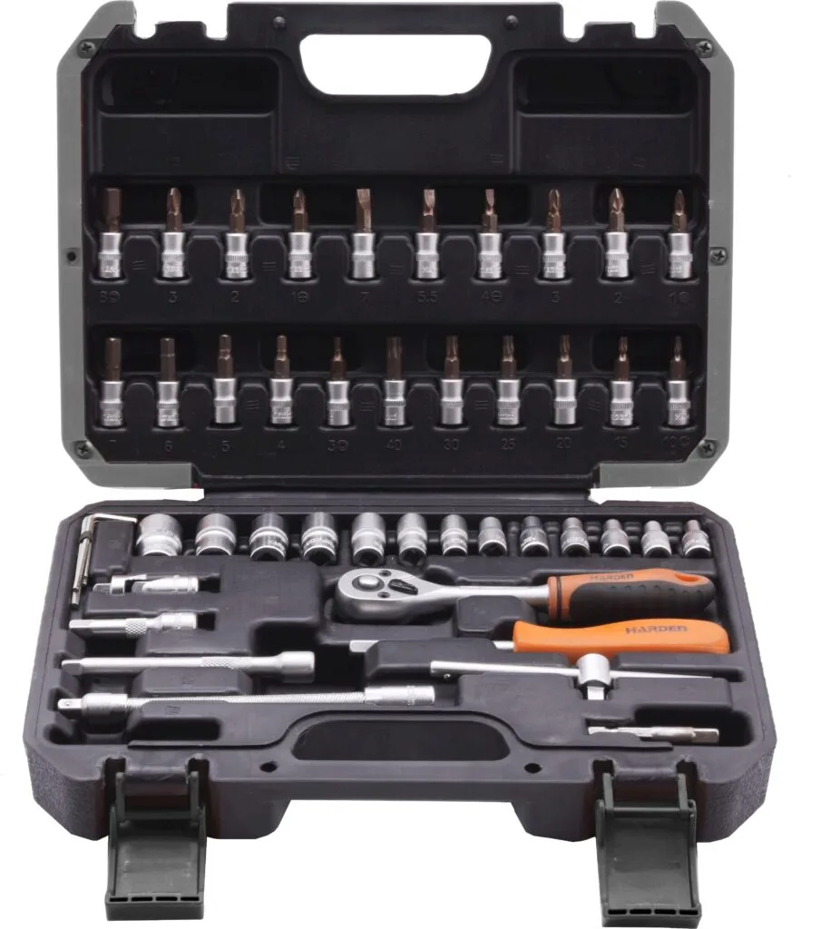 harden-46-piece-drive-socket-set-securadeal | Securadeal Harden 46 Piece ¼ Drive Socket Set Premium Hardware from Harden Just R 844 Shop Now at Securadeal